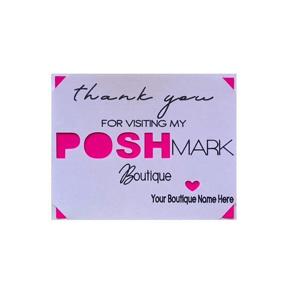 6. 24/24 Boutique Package Insert Cards Stickers Combo - Picture 1 of 3